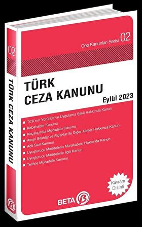 Türk Ceza Kanunu (Eylül 2023) / Av. Celal Ülgen