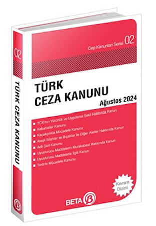 Türk Ceza Kanunu - Ağustos 2024