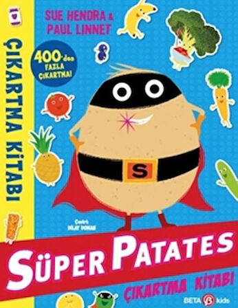 Süper Patates Çıkartma Kitabı