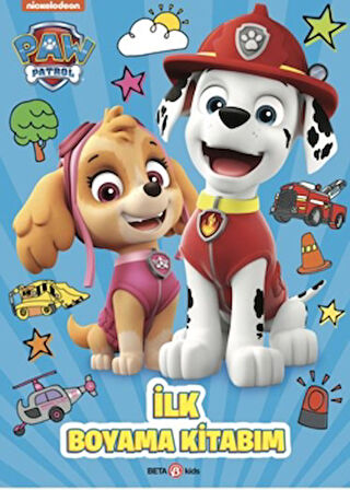 Paw Patrol İlk Boyama Kitabım