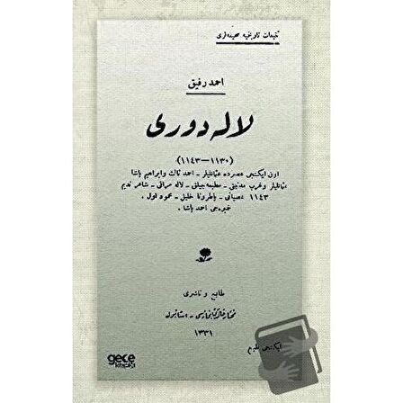 Lale Devri (Osmanlıca)