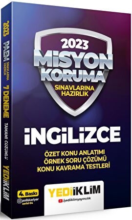 2023 Misyon Koruma Sınavlarına Hazırlık İngilizce Konu Anlatımı