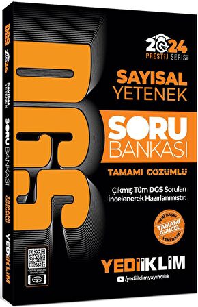 2024 DGS Sayısal Yetenek Tamamı Çözümlü Soru Bankası