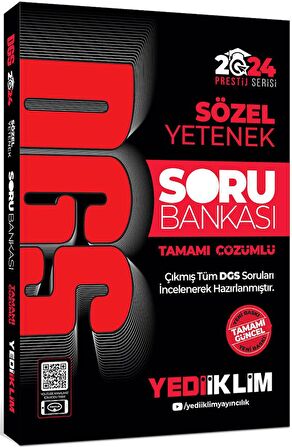 2024 DGS Sözel Yetenek Tamamı Çözümlü Soru Bankası