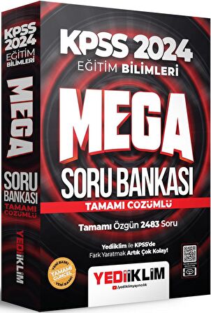 2024 KPSS Eğitim Bilimleri Mega Tamamı Çözümlü Soru Bankası