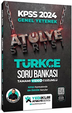 2024 KPSS Atölye Serisi Türkçe Tamamı Video Çözümlü Soru Bankası