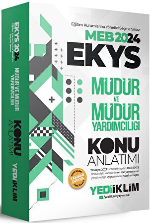 2024 MEB EKYS Müdür Ve Müdür Yardımcılığı Konu Anlatımı