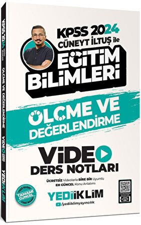 KPSS 2024 Cüneyt İltuş ile Ölçme Ve Değerlendirme Video Ders Notları