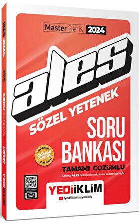 2024 ALES Sözel Yetenek Tamamı Çözümlü Soru Bankası