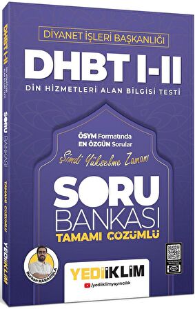 Diyanet İşleri Başkanlığı DHBT I-II Tamamı Çözümlü Soru Bankası