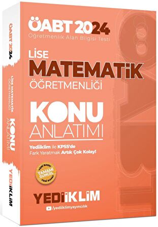 2024 ÖABT Lise Matematik Öğretmenliği Konu Anlatımı