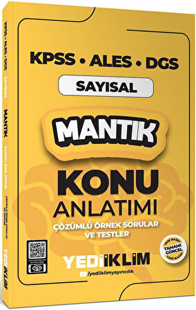 2025 KPSS ALES DGS Sayısal Mantık Konu Anlatımı