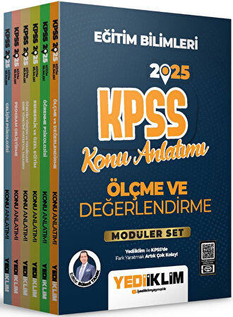 2025 KPSS Eğitim Bilimleri Konu Anlatımlı Modüler Set