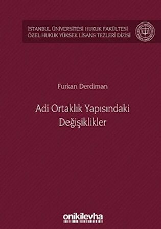 Adi Ortaklık Yapısındaki Değişiklikler