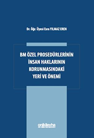 BM Özel Prosedürlerinin İnsan Hakları Korumasındaki Yeri ve Önemi