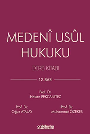 Medeni Usul Hukuku Ders Kitabı