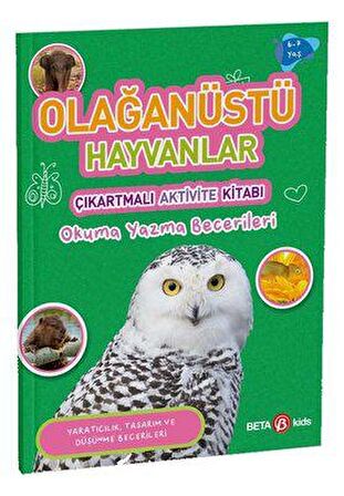 Olağanüstü Hayvanlar - Çıkartmalı Aktivite Kitabı