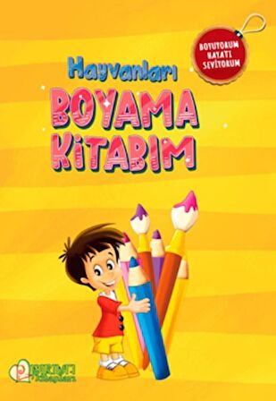 Hayvanları Boyama Kitabım