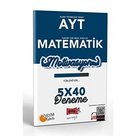 Motivasyon AYT Matematik 5x40 Deneme