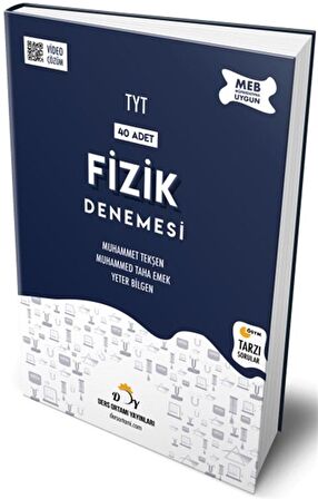 Ders Ortamı Yayınları Tyt Fizik 40'Lı Deneme