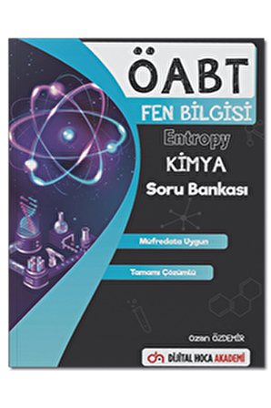 2022 ÖABT Fen Bilgisi Öğretmenliği Entropy Kimya Soru Bankası