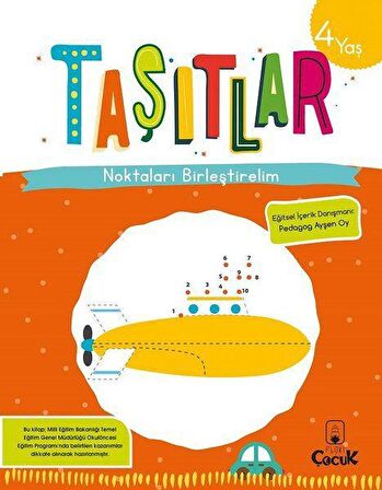 Taşıtlar - Noktaları Birleştirelim (4 Yaş)