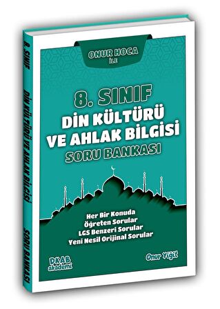 8. Sınıf Din Kültürü ve Ahlak Bilgisi Soru Bankası DKAB Akademi