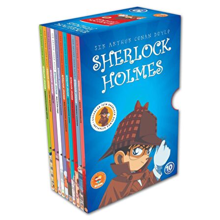 Çocuklar İçin Sherlock Holmes Seti (10 Kitap Takım)