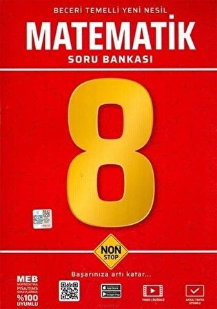 EUROPA YAYINLARI 8. SINIF MATEMATİK NON STOP SORU BANKASI 