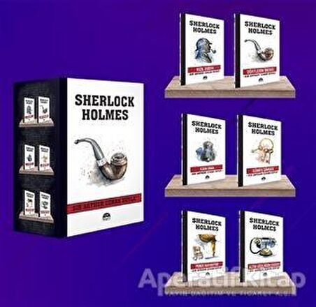 Sherlock Holmes - Pipo (6 Kitap Kutulu Set)