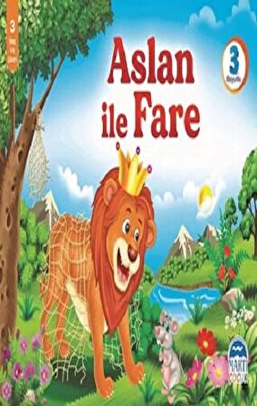 Aslan ile Fare - 3 Boyutlu Kitap
