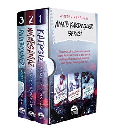 Amato Kardeşler Serisi (3 Kitap Takım)