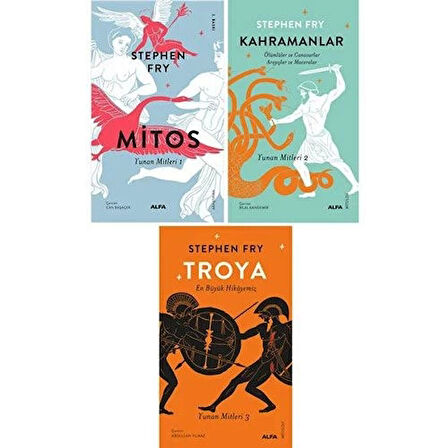 Yunan Mitleri Serisi - 3 Kitap Takım