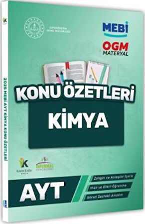 2025 YKS - AYT MEBİ - OGM Kimya Pratik Konu Özet Kitabı