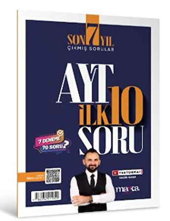 AYT Matematik İlk 10 Soru Son 7 Yıl Çıkmış Sorular