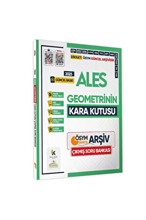 2025 Ales Kara Kutu Matematik Tek Kitap Ve Geometri Çıkmış Soru Bankası 2li Set Dijital Çözümlü