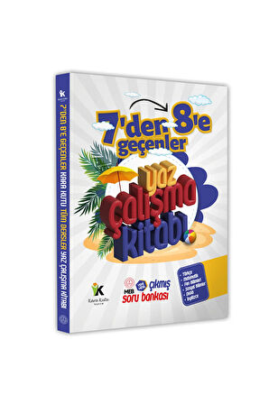 2026 MEB 7’den 8’e Geçenler İçin Tüm Dersler Yaz Çalışma Kitabı Dijital Çözümlü Soru Bankası