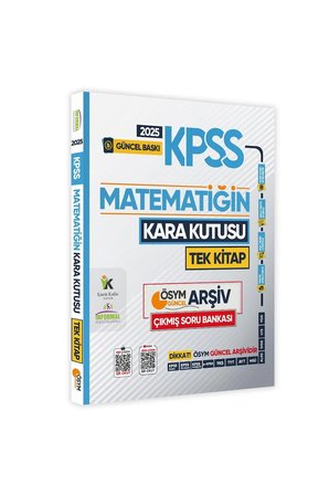 2025 Kpss Kara Kutu Genel Yetenek Tekli Kitap Set Çıkmış Soru Bankası Konu Özetli Dijital Çözümlü