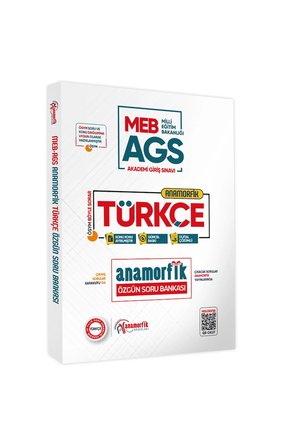 2026 MEB AGS Türkçe Özgün Soru Bankası Dijital Çözümlü
