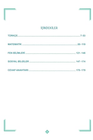 2027 MEB İlkokul 4.Sınıf Çalışma Soruları 2 Tüm Dersler Kazanım Pekiştirme Kitabı BASKI ÜCRETİ