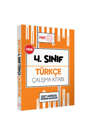 2027 MEB ÖDM İlkokul 4.Sınıf TÜRKÇE Çalışma Kitabı Alıştırmalı/Etkinlikli Soru Bankası BASKI ÜCRETİ