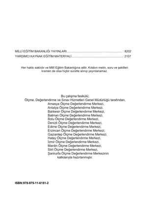 2027 MEB ÖDM İlkokul 4.Sınıf TÜRKÇE Çalışma Kitabı Alıştırmalı/Etkinlikli Soru Bankası BASKI ÜCRETİ