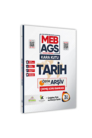 MEB-AGS Tarihin Kara Kutusu 3.Cilt Dijital Çözümlü Konu Özetli ÖSYM Çıkmış Soru Havuzu Bankası