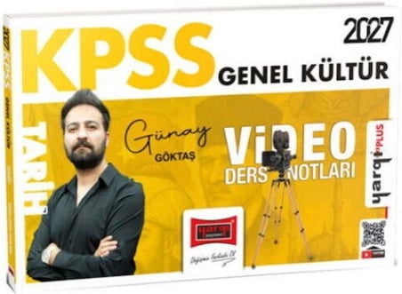 2027 KPSS Genel Kültür Tarih Video Ders Notları Yargı Yayınları