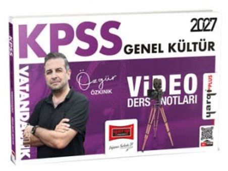 2027 KPSS Genel Kültür Vatandaşlık Video Ders Notları Yargı Yayınları