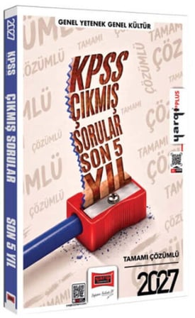 2027 KPSS Genel Kültür Genel Yetenek Tamamı Çözümlü 5 Yıl Çıkmış Sorular Yargı Yayınları