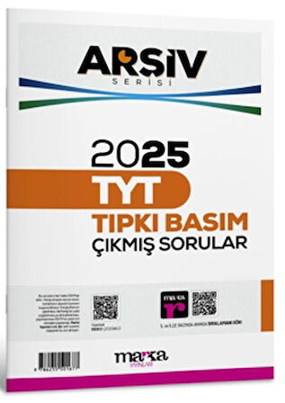 2025 TYT Arşiv Serisi Tıpkı Basım Çıkmış Sorular