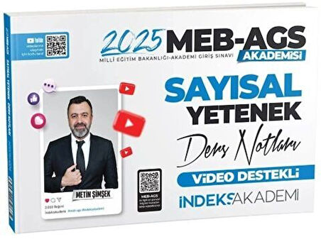 2025 MEB AGS Akademisi Sayısal Yetenek Video Ders Notları İndeks Akademi