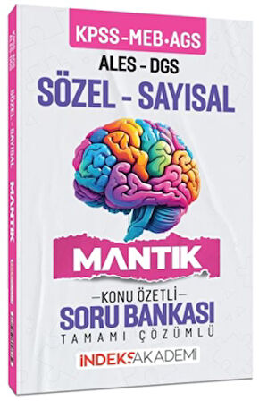 2025 KPSS MEB-AGS ALES DGS Sözel-Sayısal Mantık Konu Özetli Soru Bankası Çözümlü