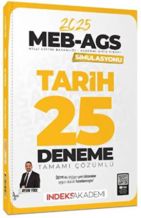 2025 MEB-AGS Simülasyonu Tarih 25 Deneme Çözümlü